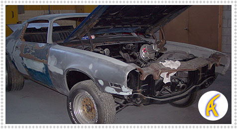 Mustang Body Repair Process