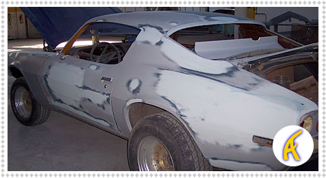 Mustang Rear Paint